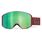 Pipeline Snow Goggles // Wine Emerald