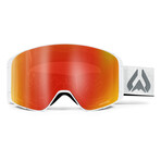 Pipeline Snow Goggles // Arctic White Blaze