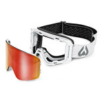 Pipeline Snow Goggles // Arctic White Blaze