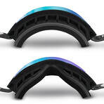 Pipeline Snow Goggles // Stealth Ice Blue