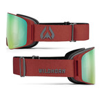 Pipeline Snow Goggles // Wine Emerald