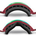 Pipeline Snow Goggles // Wine Emerald