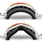 Pipeline Snow Goggles // Arctic White Blaze
