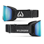 Pipeline Snow Goggles // Stealth Ice Blue