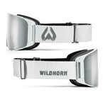 Pipeline Snow Goggles // Arctic White Silver