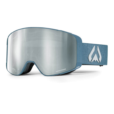 Pipeline Snow Goggles // Smoke Blue Silver