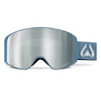 Pipeline Snow Goggles // Smoke Blue Silver