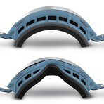 Pipeline Snow Goggles // Smoke Blue Silver