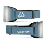 Pipeline Snow Goggles // Smoke Blue Silver