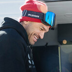 Pipeline Snow Goggles // Stealth Ice Blue