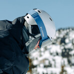 Pipeline Snow Goggles // Smoke Blue Silver