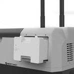LiONCooler Combo // Portable Rechargeable Cooler Freezer Chest + Solar Panel // 32 Qt.