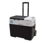 LiONCooler Combo // Portable Rechargeable Cooler Freezer Chest + Solar Panel // 42 Qt.