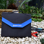 LTK 120W Foldable Solar Panel Kit With ProteusX 20A Charge Controller