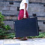 PLK 120W Portable Solar Panel Kit // Lightweight Briefcase + PX20A Waterproof LCD Charge Controller