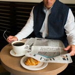 Indigo Original Weight Rittervest // Indigo (Small)