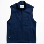 Indigo Original Weight Rittervest // Indigo (Small)