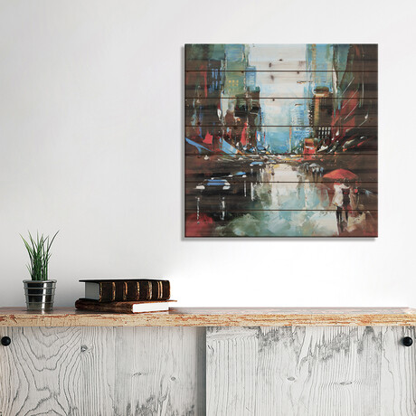 The Love Lies by Tatyana Yabloed (26"H x 26"W x 1.5"D)