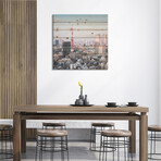 Tokyo City At Sunrise by Matteo Colombo (26"H x 26"W x 1.5"D)