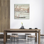 Grand Canal by Keri Bevan (26"H x 26"W x 1.5"D)