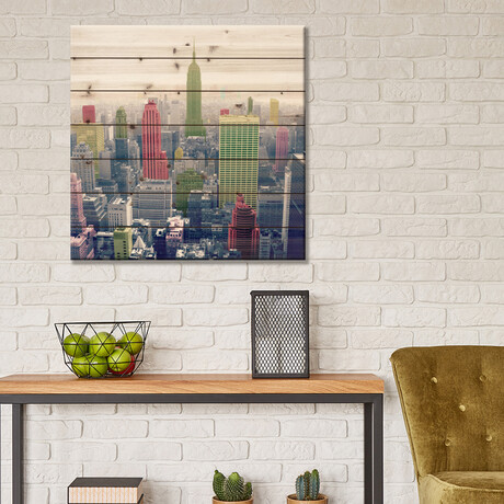 New York City Pop 2 by Unknown Artist (26"H x 26"W x 1.5"D)