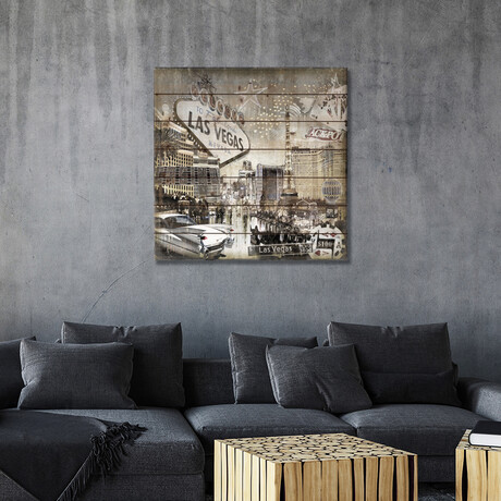 Las Vegas by Dylan Matthews (26"H x 26"W x 1.5"D)