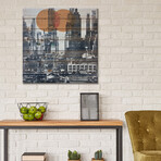 New York Skyline 1948 by DB Waterman