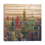 New York City Pop 2 by Unknown Artist (26"H x 26"W x 1.5"D)