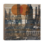 New York Skyline 1948 by DB Waterman