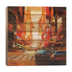 The Beautiful Sunset by Tatyana Yabloed (26"H x 26"W x 1.5"D)