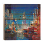 The Totally Red by Tatyana Yabloed (26"H x 26"W x 1.5"D)