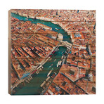 Grand Canal Aerial, Venice II by Matteo Colombo (26"H x 26"W x 1.5"D)