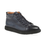 Elijah Half Boots // Navy Blue (Euro: 40)
