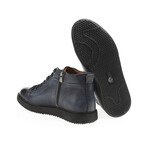Elijah Half Boots // Navy Blue (Euro: 40)