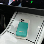 Boosta Magnetic 5,000mAh Wireless Charger // Teal