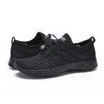 Men's Quick Drying Aqua Water Shoes // All Black (US: 9)