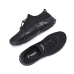 Men's Quick Drying Aqua Water Shoes // All Black (US: 9)