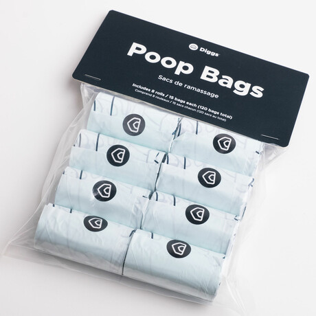 Diggs Poop Bags // 8-Pack