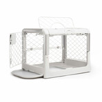 Revol Collapsible Dog Crate // Medium (Ash)
