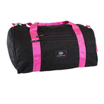 Modular Gym Bag // Black with Pink Web