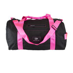 Modular Gym Bag // Black with Pink Web