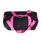 Modular Gym Bag // Black with Pink Web