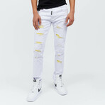 Langston Denim // White (30WX32L)