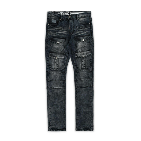 Mayfair Denim // Charcoal (30WX32L)