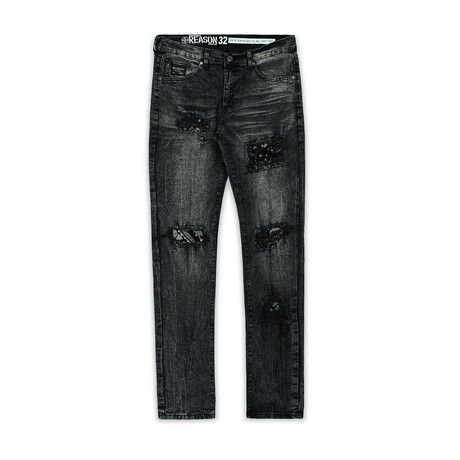 Hillside Denim // Black (30WX32L)