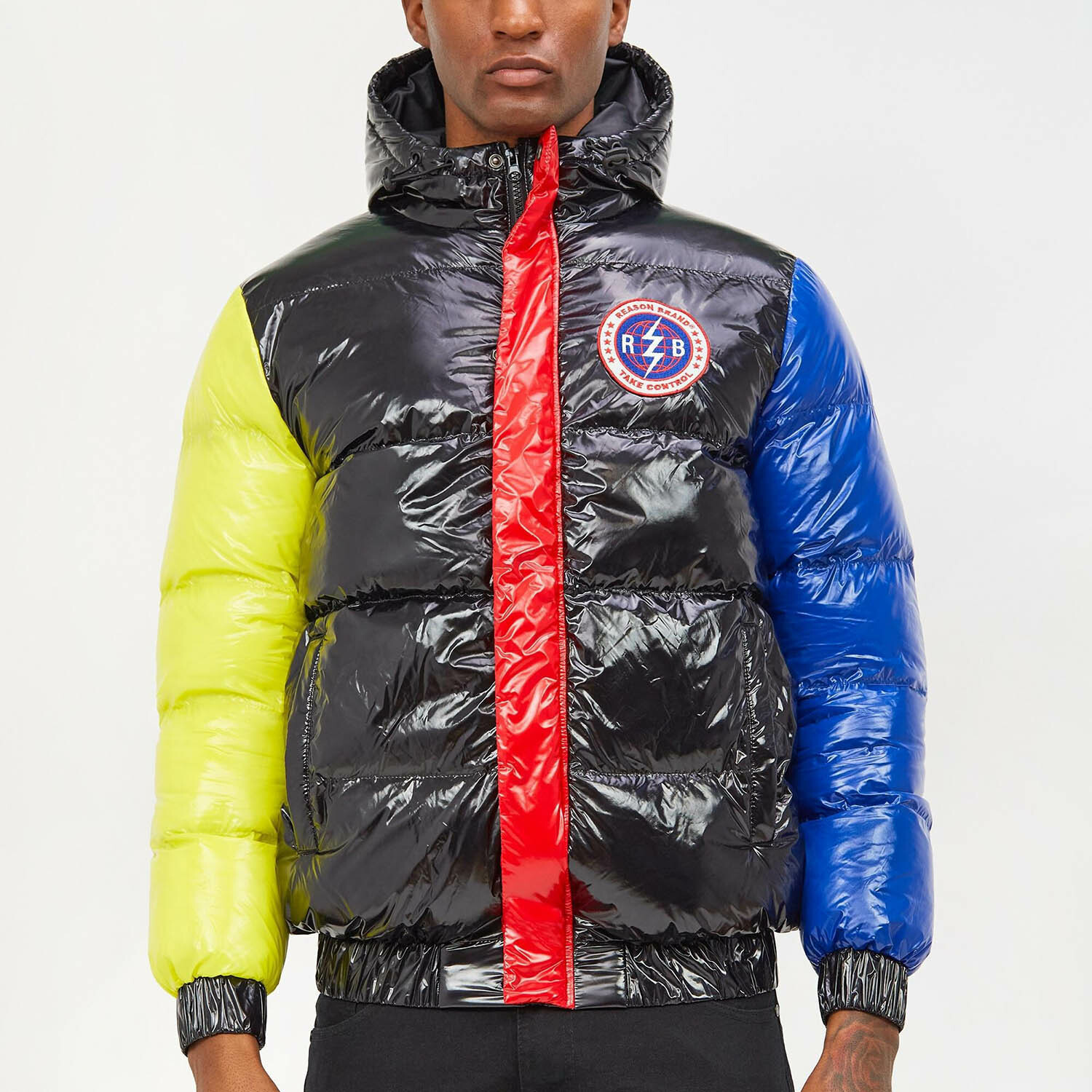 Puffer Jacket // Multicolor (L) - Reason - Touch of Modern