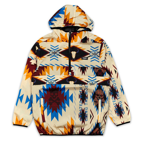 Aztec Skull Anorak // Multicolor (S)