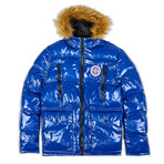 Icy Puffer Jacket // Blue (S)