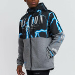 Bolt Hybrid Jacket // Blue (M)