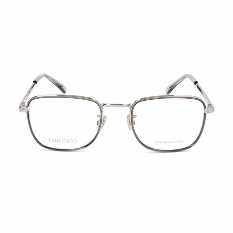 Men's JM012 427 Optical Frames // Silver